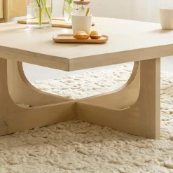 Made in Meubles Table Basse<Table basse en bois de manguier Atlas