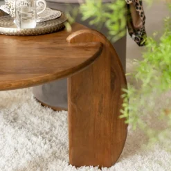 Made in Meubles Table Basse<Table basse en bois de manguier Azure