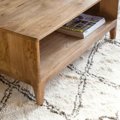 Made in Meubles Table Basse<Table basse en bois de manguier Eloi