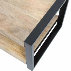 Made in Meubles Table Basse<Table basse en bois de manguier 100 cm New-York