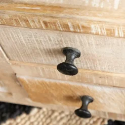 Made in Meubles Table Basse<Table basse en bois de manguier Pio