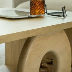 Made in Meubles Table Basse<Table basse en bois de manguier Alwen