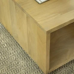 Made in Meubles Table Basse<Table basse en bois de manguier Alwen