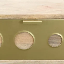 Made in Meubles Table Basse<Table basse en bois de manguier Cactus