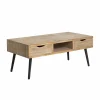 Made in Meubles Table Basse<Table basse en bois de sapin Natural
