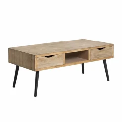 Made in Meubles Table Basse<Table basse en bois de sapin Natural