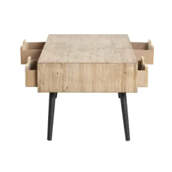 Made in Meubles Table Basse<Table basse en bois de sapin Natural