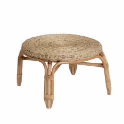 Made in Meubles Table Basse<Table basse en rotin ronde Nohan