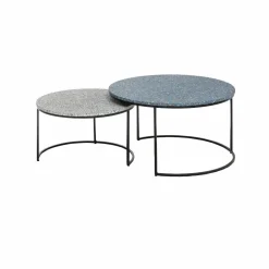 Made in Meubles Table Basse|Table Gigogne<Table basse gigogne effet terrazzo Armand