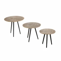 Made in Meubles Table Basse|Table Gigogne<Table basse gigogne en aluminium Aurèle