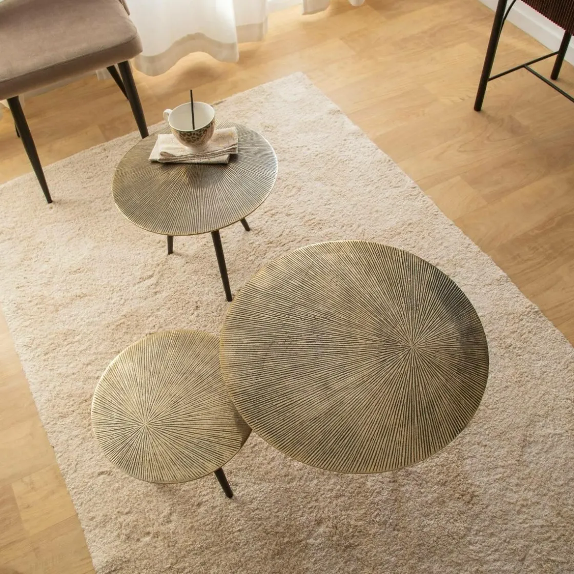 Made in Meubles Table Basse|Table Gigogne<Table basse gigogne en aluminium Aurèle