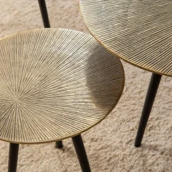 Made in Meubles Table Basse|Table Gigogne<Table basse gigogne en aluminium Aurèle