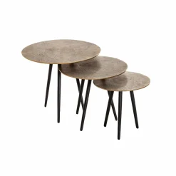 Made in Meubles Table Basse|Table Gigogne<Table basse gigogne en aluminium Aurèle