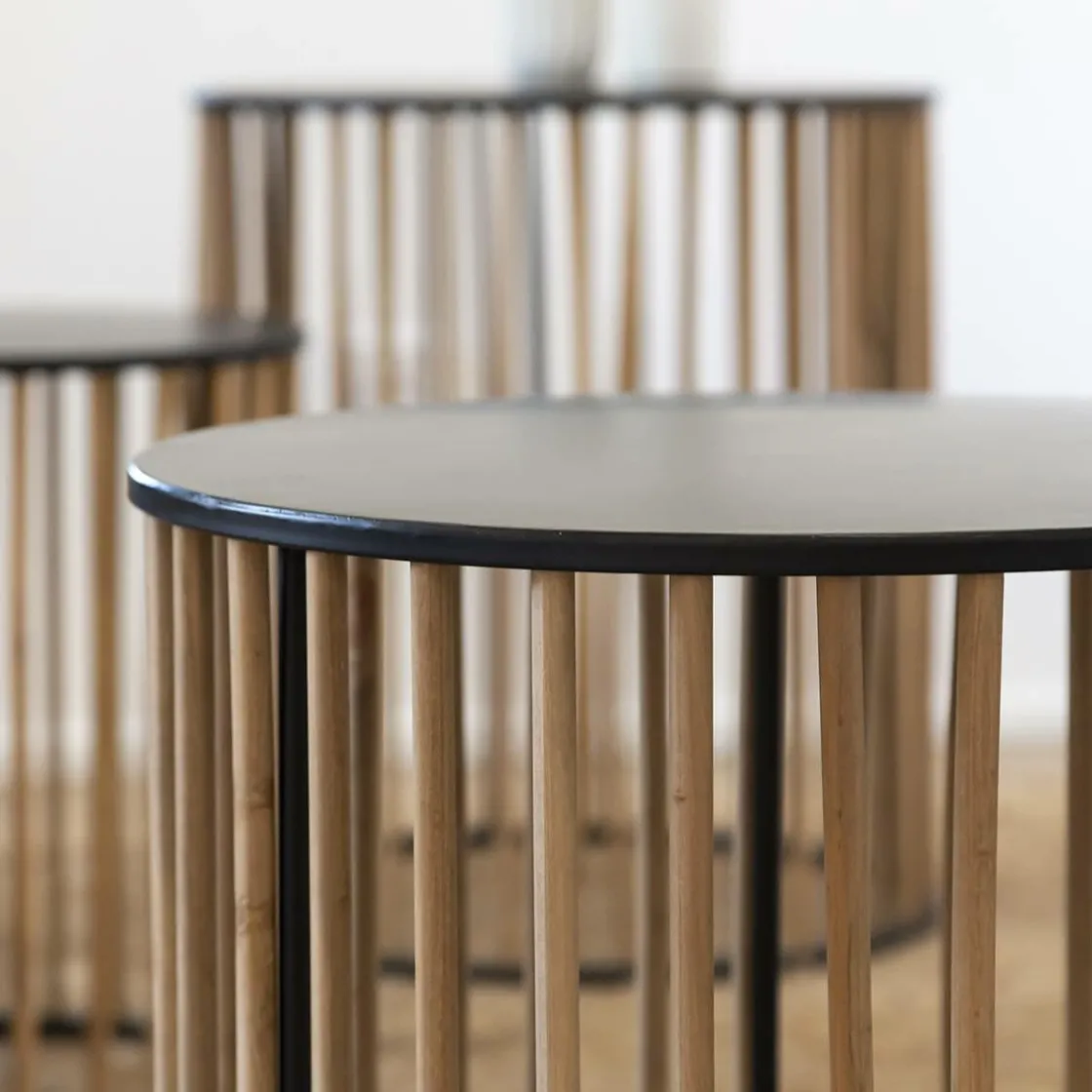 Made in Meubles Table Basse|Table Gigogne<Table basse gigogne en bois de sapin Nicole