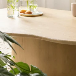 Made in Meubles Table Basse<Table basse nuage en bois de manguier Fable