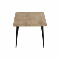 Made in Meubles Table Basse<Table basse rectangle en bois de manguier et métal Aimée