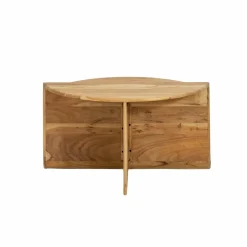 Made in Meubles Table Basse<Table basse ronde en bois d'acacia Astare