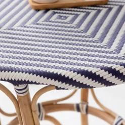 Made in Meubles Table À Manger<Table de bistrot en rotin Elynne