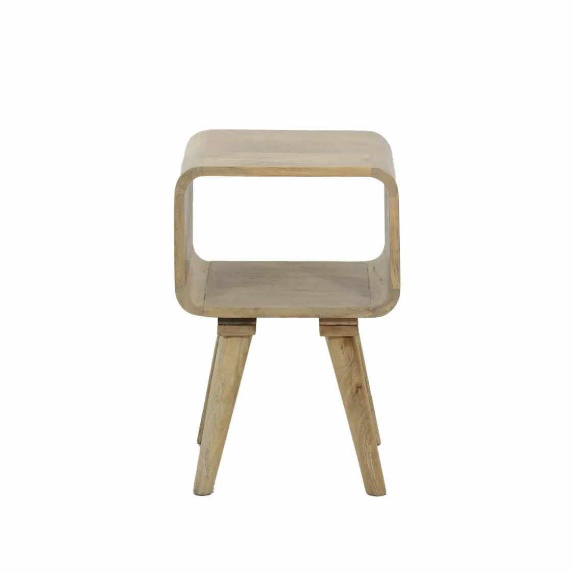 Made in Meubles Bout De Canapé & Sellette|Chevet<Table de chevet avec niche en bois de manguier Maëva