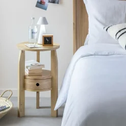 Made in Meubles Chevet<Table de chevet en bois de manguier Juliet