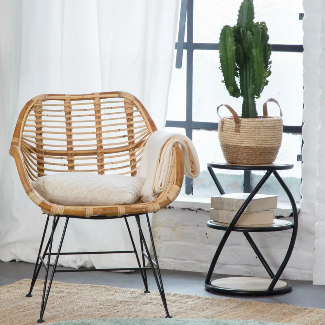 Made in Meubles Chevet<Table de chevet en bois de manguier Mykonos