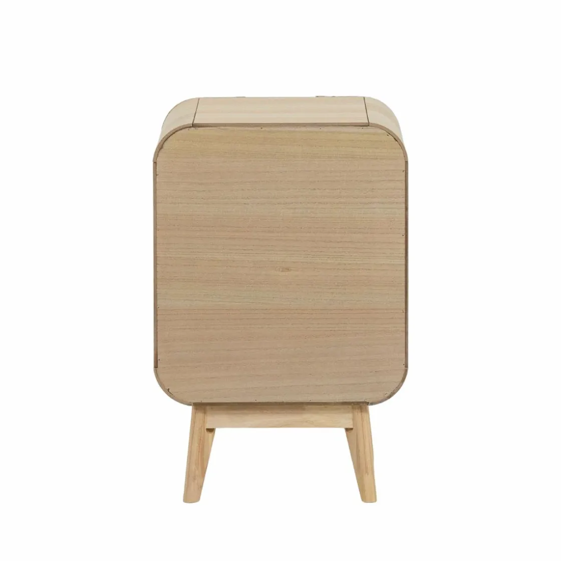 Made in Meubles Chevet<Table de chevet en bois de paulownia Nilo