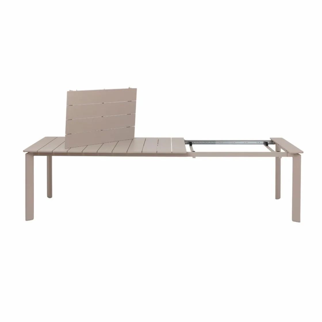 Made in Meubles Table De Jardin<Table de jardin en aluminium taupe Kaïa