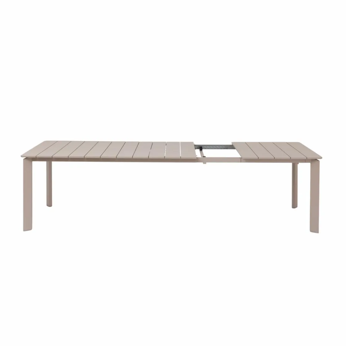 Made in Meubles Table De Jardin<Table de jardin en aluminium taupe Kaïa