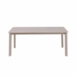Made in Meubles Table De Jardin<Table de jardin en aluminium taupe 8 places Kaïa