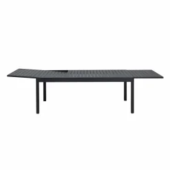 Made in Meubles Table De Jardin<Table de jardin en aluminium rectangulaire gris Kaïa