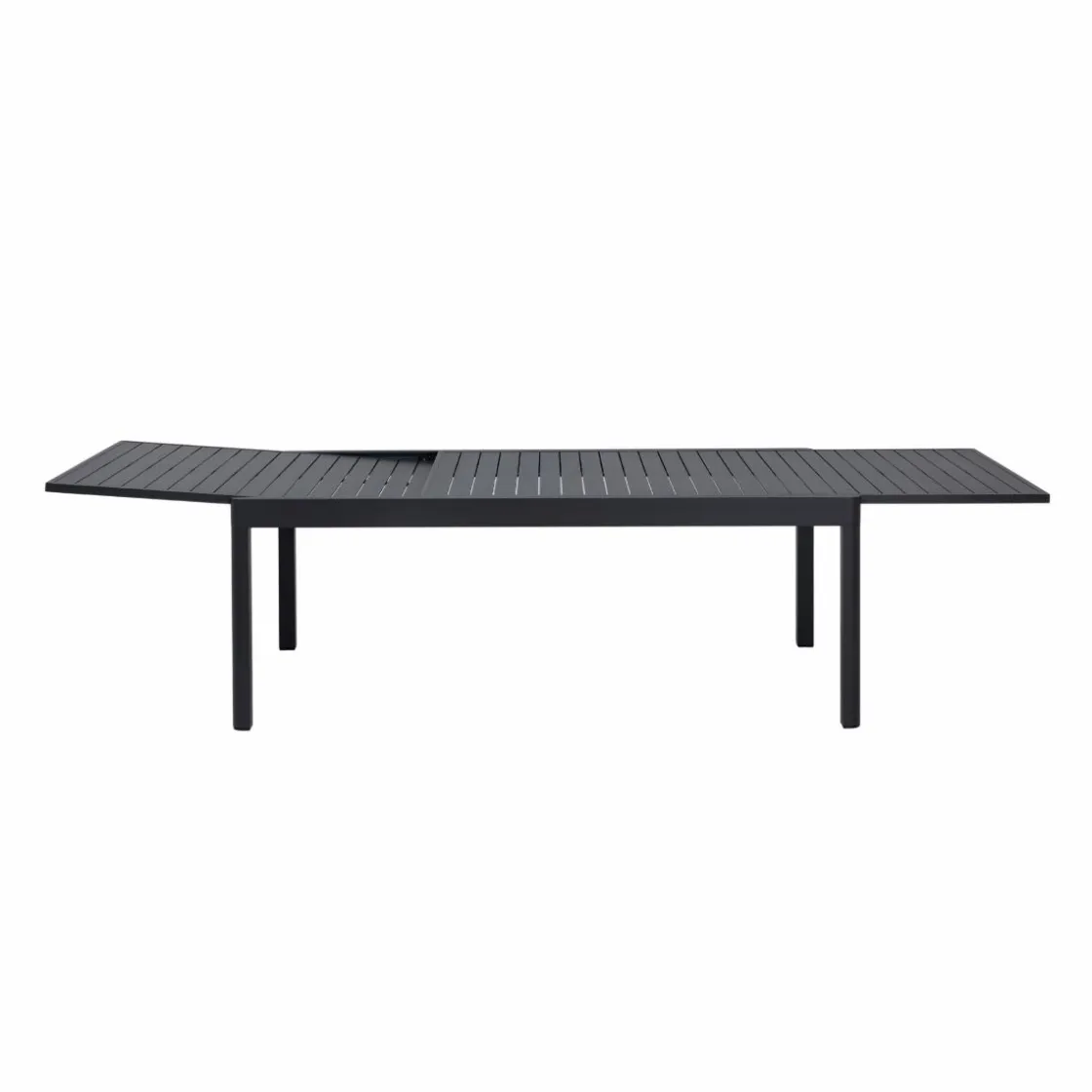 Made in Meubles Table De Jardin<Table de jardin en aluminium rectangulaire gris Kaïa