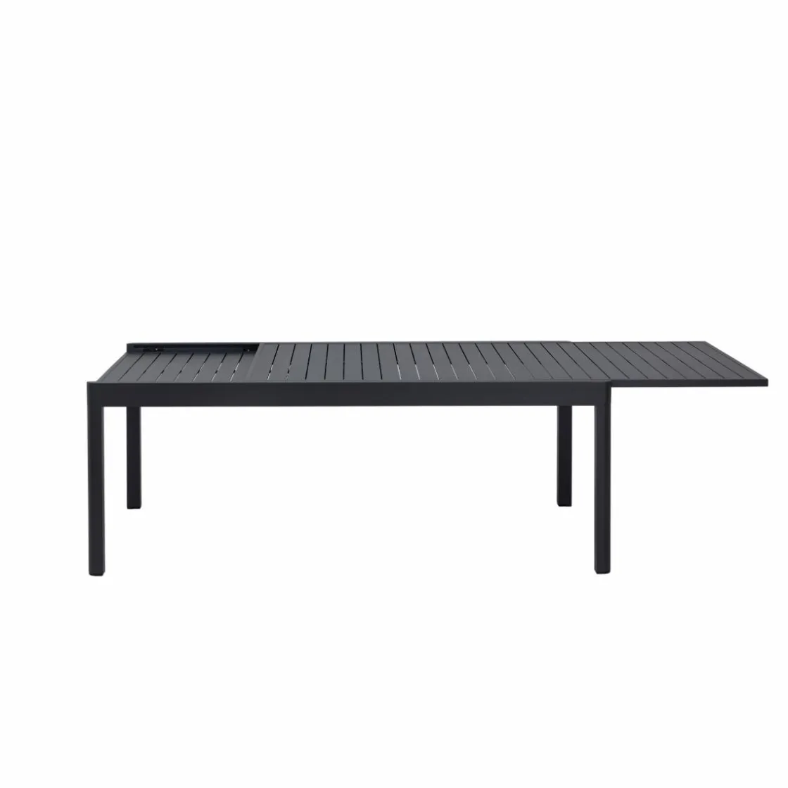 Made in Meubles Table De Jardin<Table de jardin en aluminium rectangulaire gris Kaïa