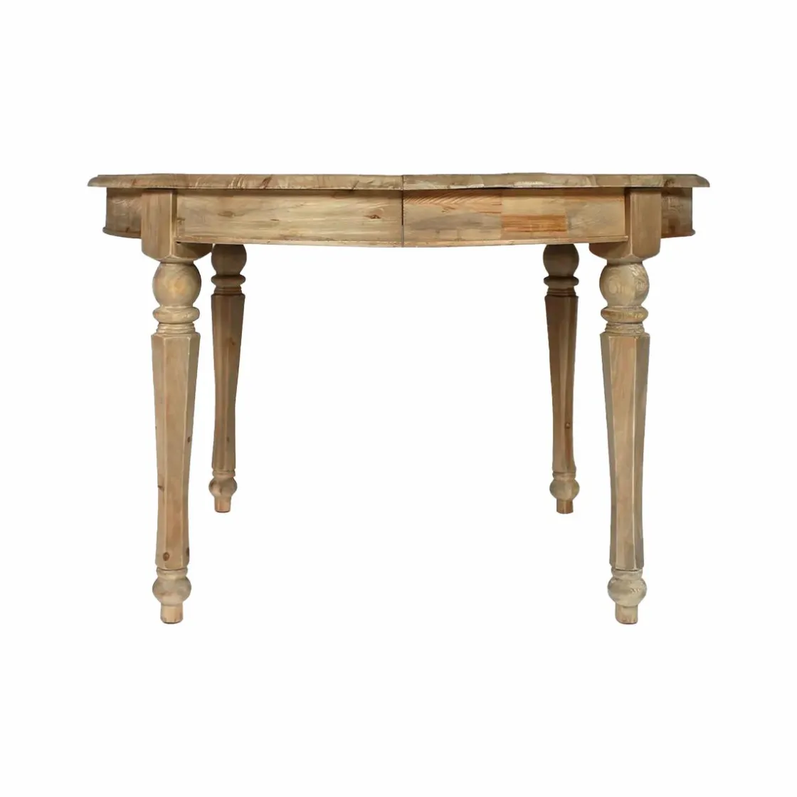 Made in Meubles Table À Manger<Table à manger avec allonges en bois recyclé Garance