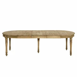 Made in Meubles Table À Manger<Table à manger avec allonges en bois recyclé Garance