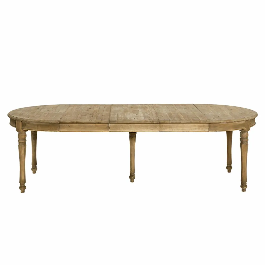 Made in Meubles Table À Manger<Table à manger avec allonges en bois recyclé Garance