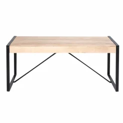 Made in Meubles Table À Manger<Table à manger avec allonges en bois de manguier New-York