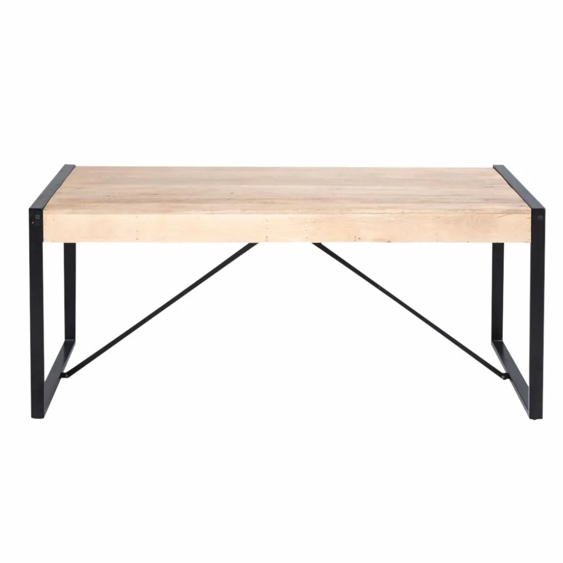 Made in Meubles Table À Manger<Table à manger avec allonges en bois de manguier New-York