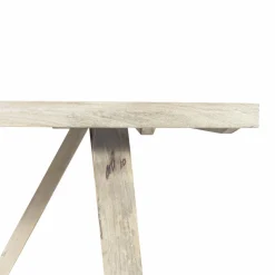 Made in Meubles Table À Manger<Table à manger avec allonges en bois de manguier blanchi Terra