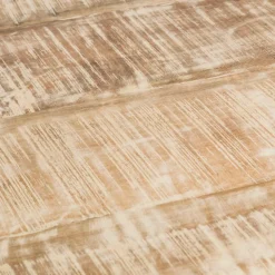 Made in Meubles Table À Manger<Table à manger avec allonges en bois de manguier et métal Locker