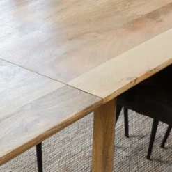 Made in Meubles Table À Manger<Table à manger avec allonges en bois de manguier Wood