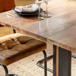 Made in Meubles Table À Manger<Table à manger en bois d'acacia Laurie