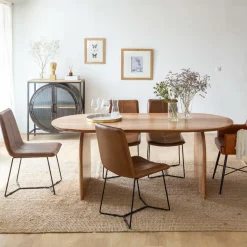 Made in Meubles Table À Manger<Table à manger en bois d'acacia Paulo