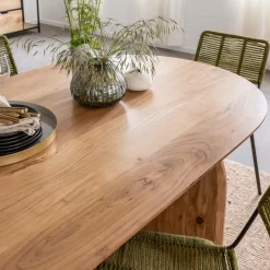 Made in Meubles Table À Manger<Table à manger en bois d'acacia Paulo