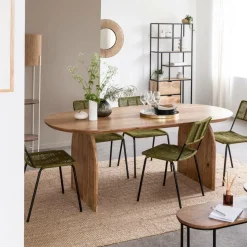 Made in Meubles Table À Manger<Table à manger en bois d'acacia Paulo