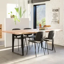 Made in Meubles Table À Manger<Table à manger en bois d'acacia 200 cm Tree