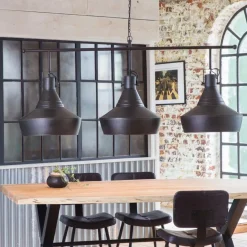 Made in Meubles Table À Manger<Table à manger en bois d'acacia et métal Tree