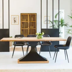 Made in Meubles Table À Manger<Table à manger en bois d'acacia Montréal