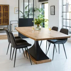 Made in Meubles Table À Manger<Table à manger en bois d'acacia Montréal