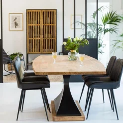 Made in Meubles Table À Manger<Table à manger en bois d'acacia Montréal