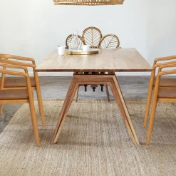 Made in Meubles Table À Manger<Table à manger en bois d'acacia Noa